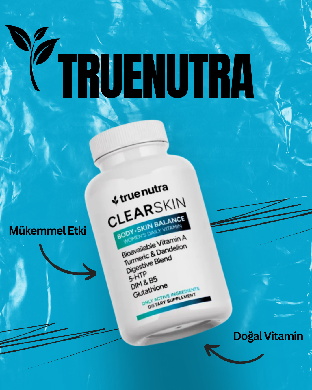 Doğal Sivilce Önleyici Vitamin Takviyesi